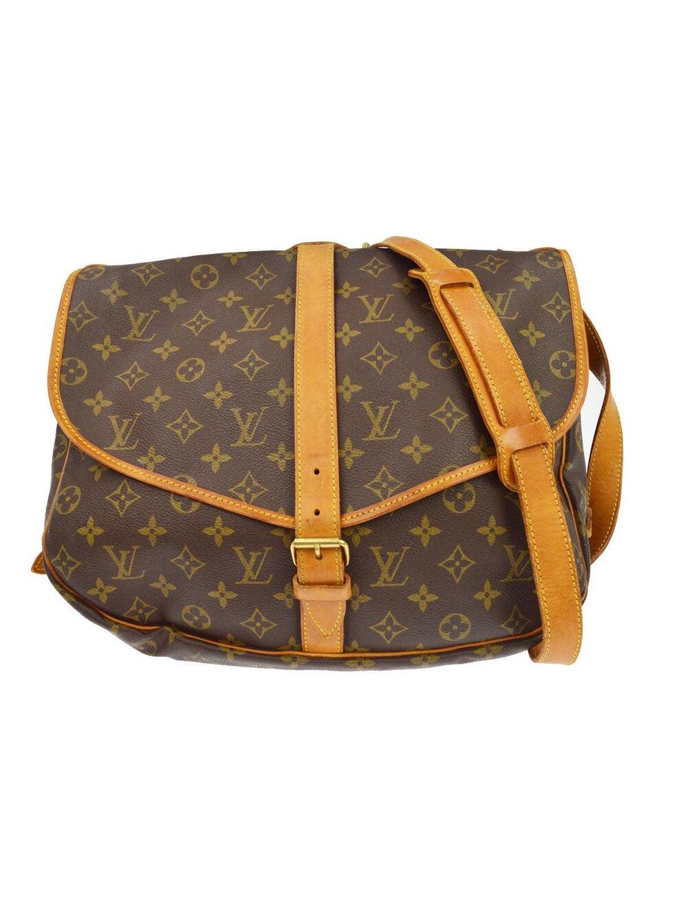 Louis Vuitton Saumur Handbag Canvas 35 #374971L93B